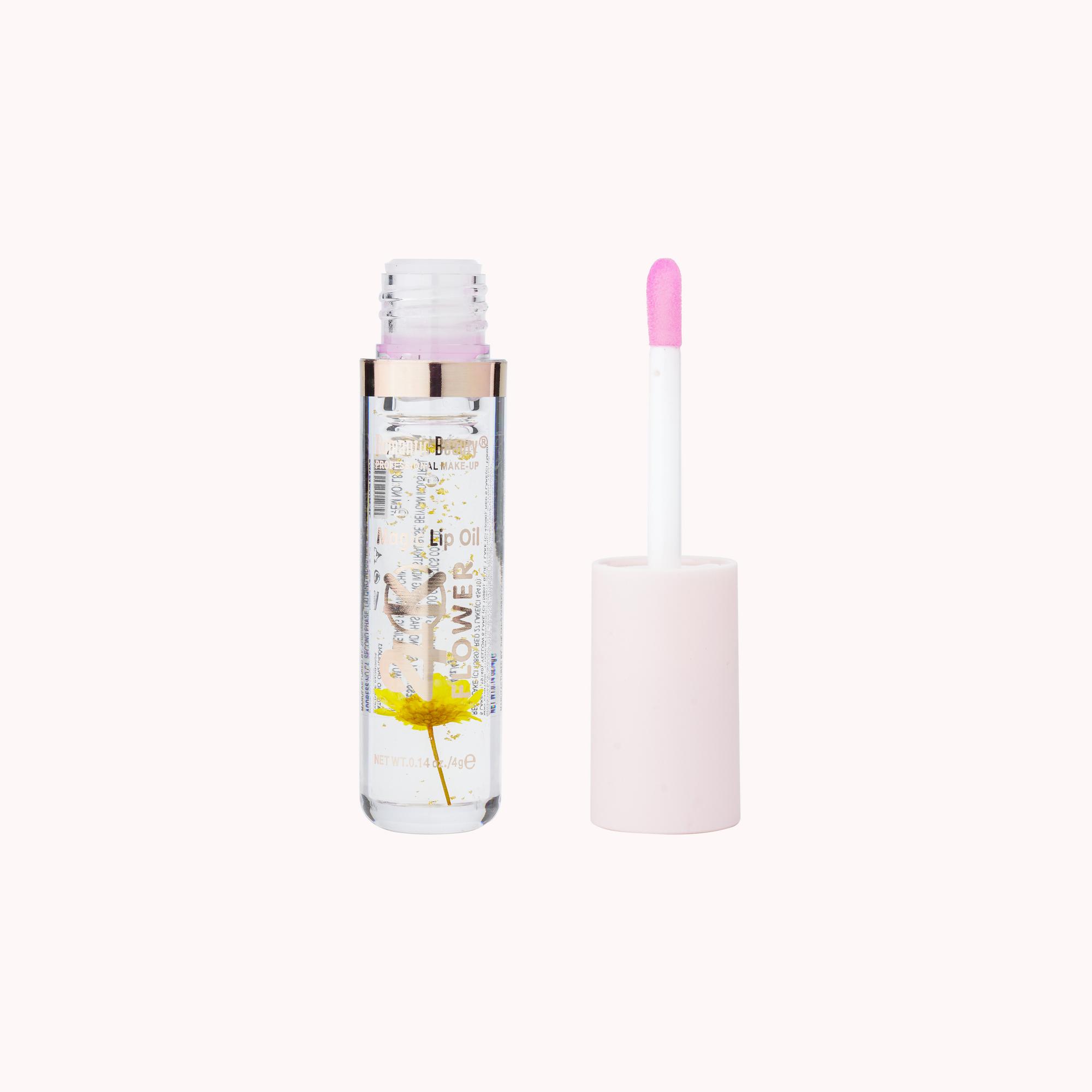 Miniatura Pack de 24 unidades ACEITE DE LABIOS 24K flower.