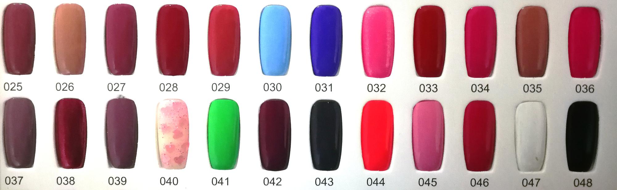Pack de 24 esmaltes NP028 - B (25-48)