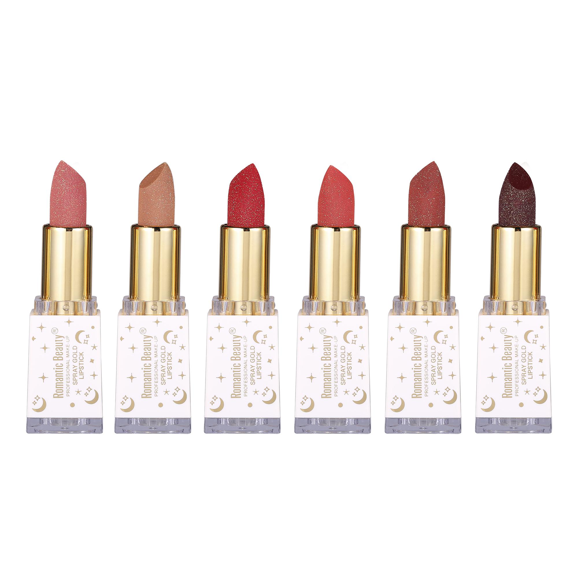 Pack 24 unidades LIPSTICK SPRAY GOLD