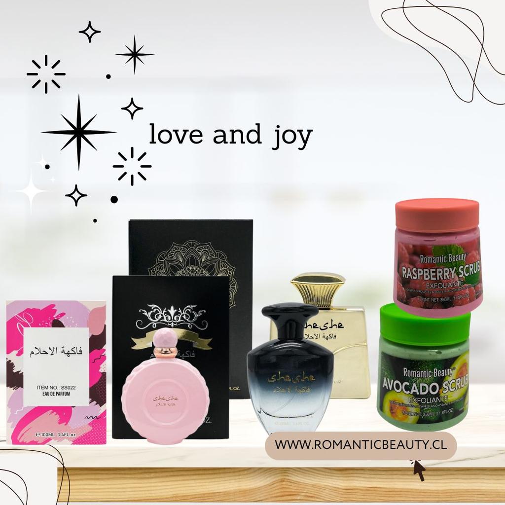 LOTE MIXTO EXFOLIANTES - PERFUME