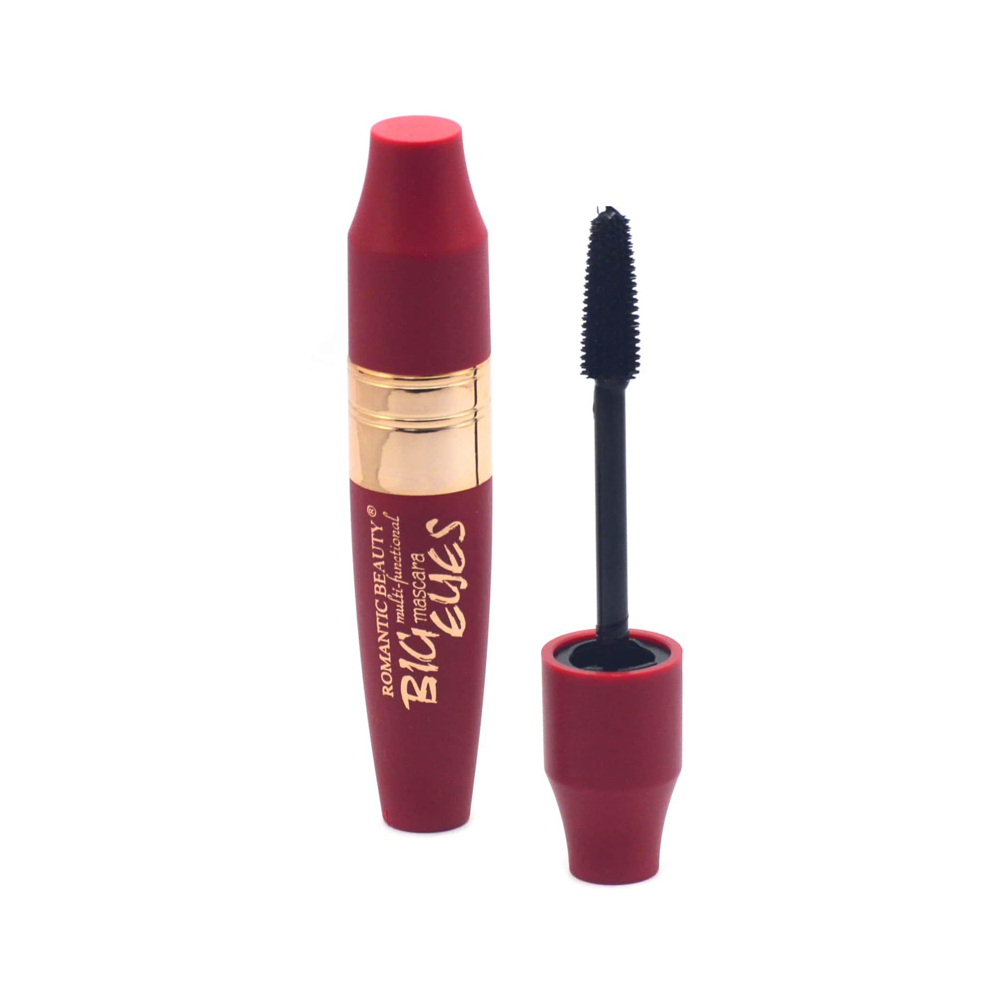 Pack de 24 unidades máscara de pestañas color negro "BIG EYES"