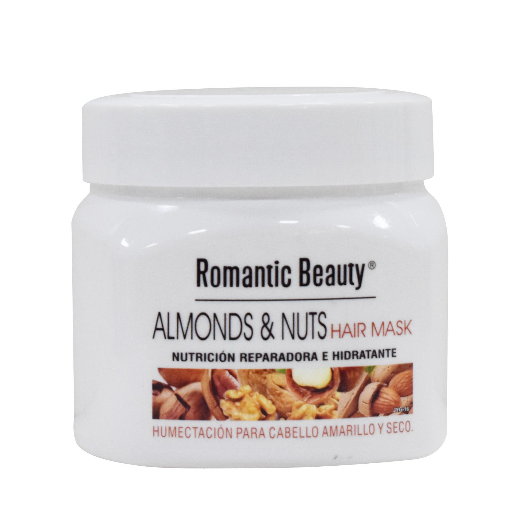 MÁSCARA DE PELO. ESENCIA DE ALMENDRAS Y NUECES. 500ML.