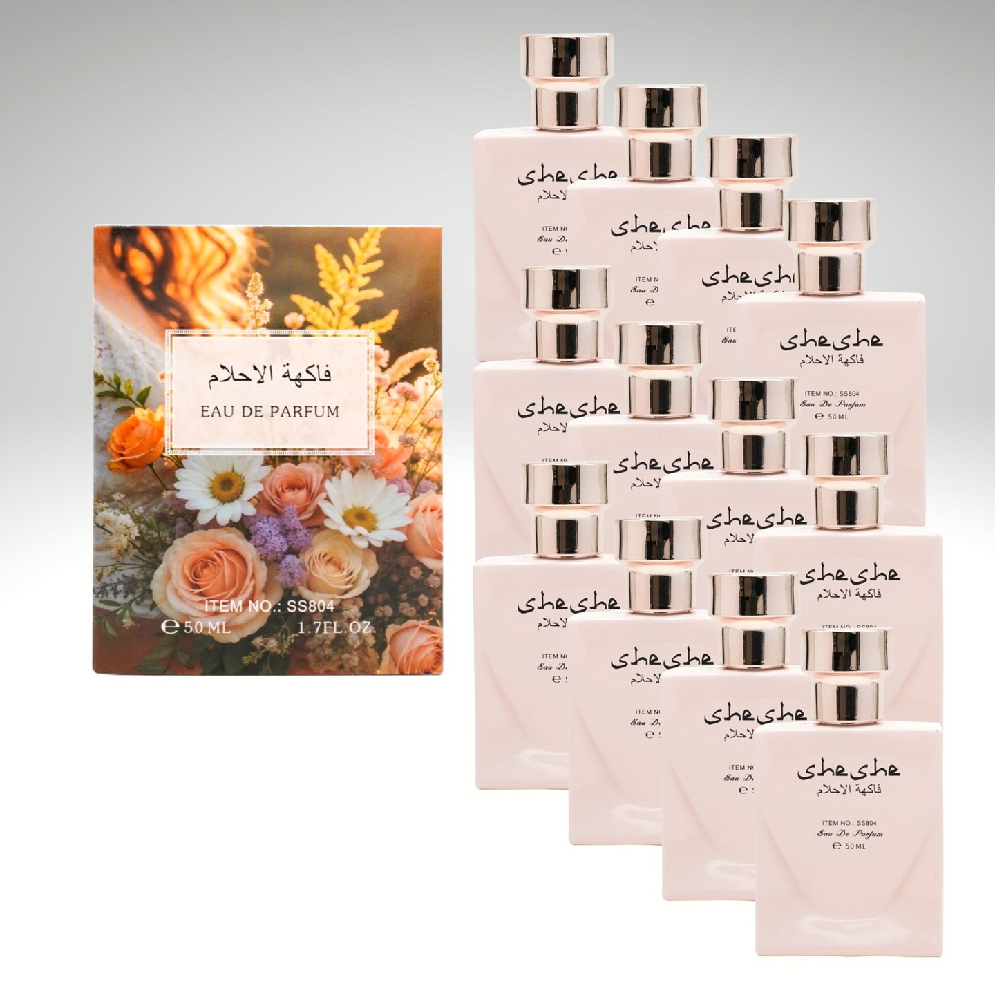 EAU PERFUM 50ML12 UNIDADES