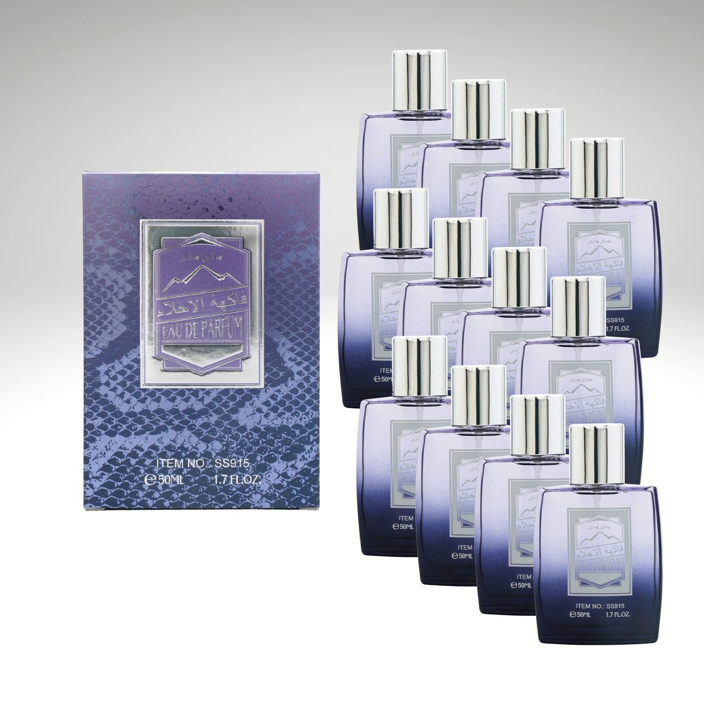 EAU PARFUM 50ML 12 UNIDADES
