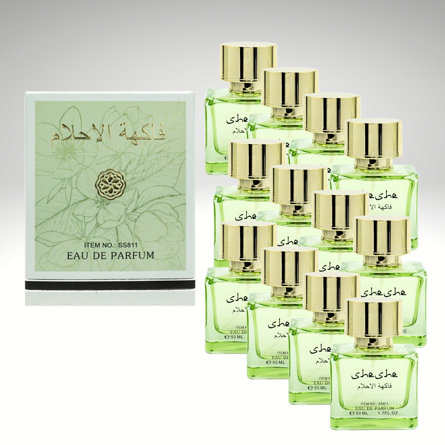 EAU PARFUM 50ML 12 UNIDADES