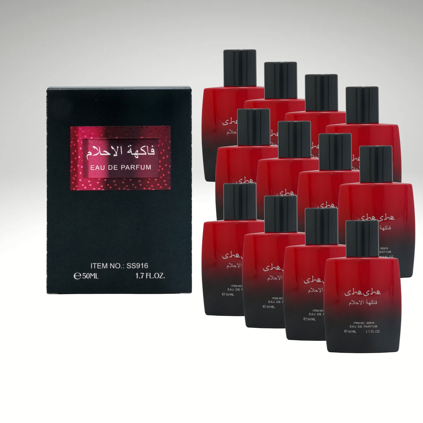 EAU PARFUM 50ML 12 UNIDADES