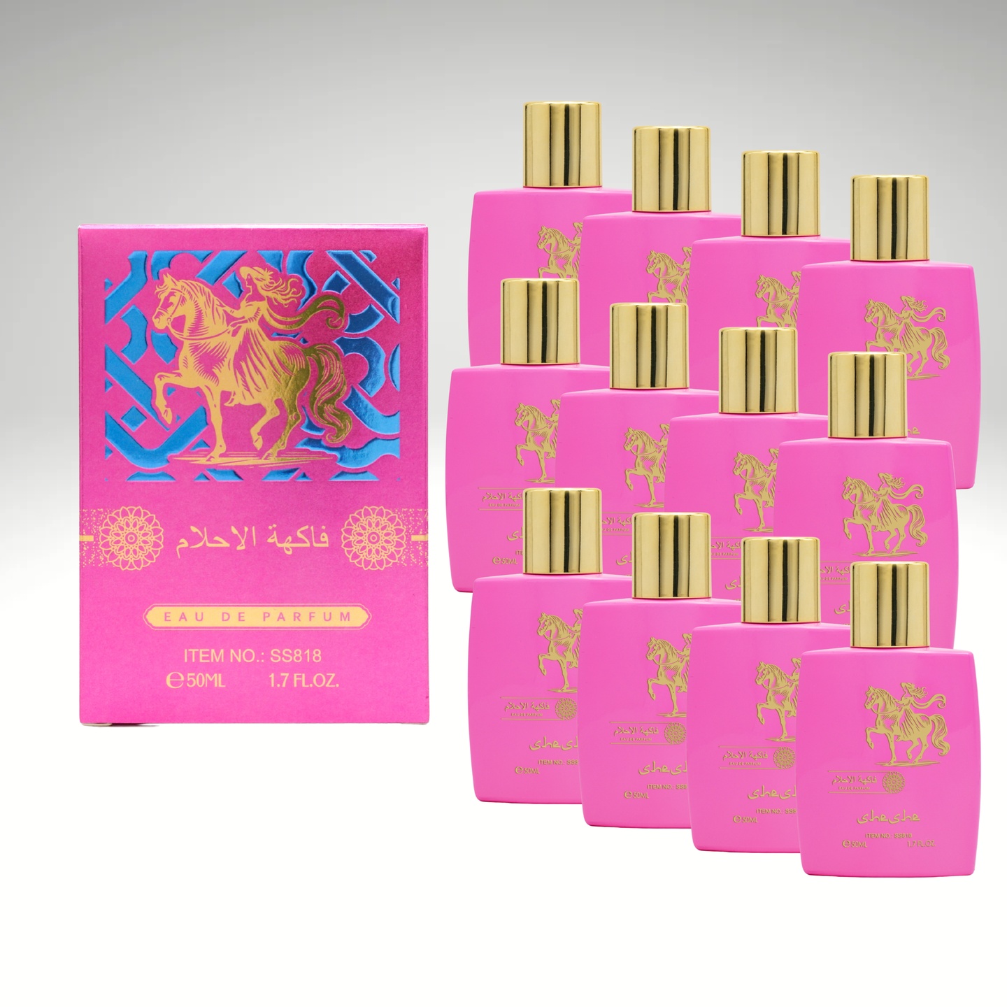 EAU PARFUM 50ML 12 UNIDADES