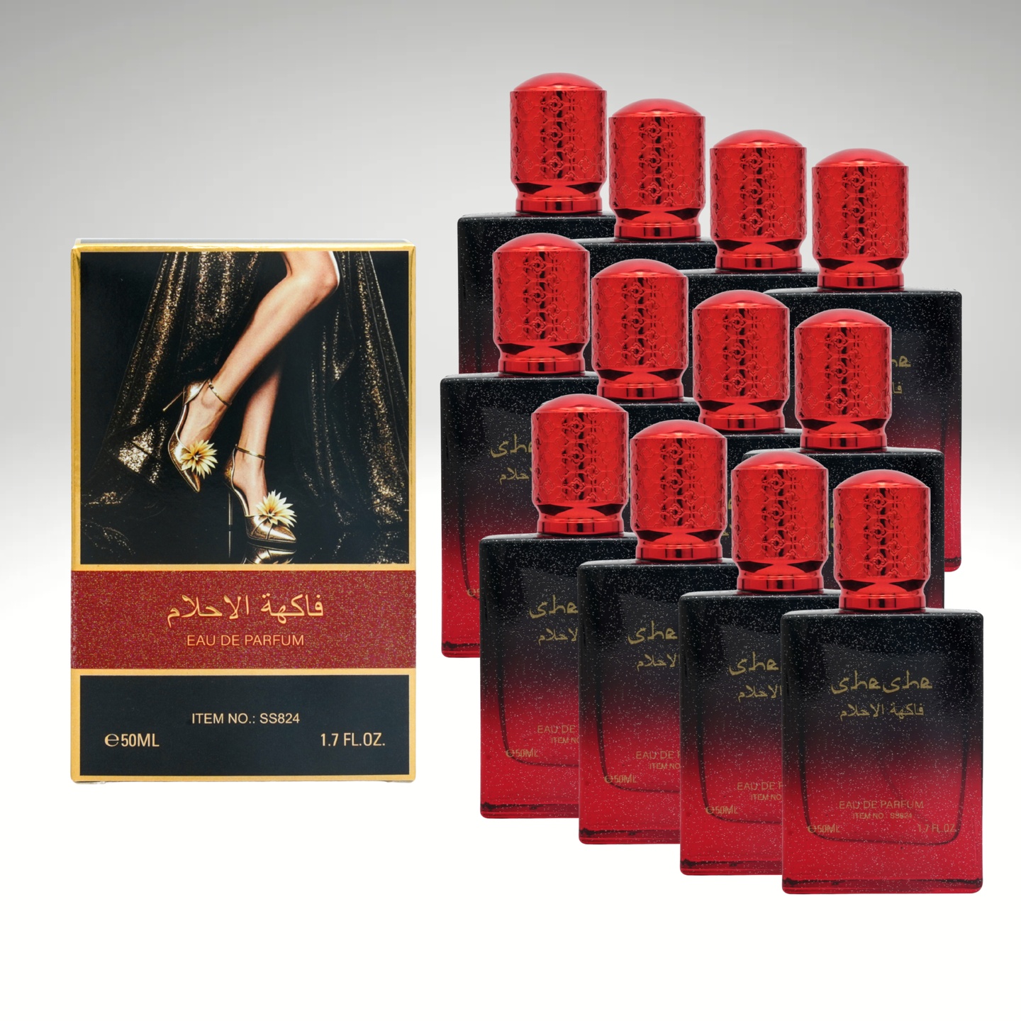 EAU PARFUM 50ML 12 UNIDADES