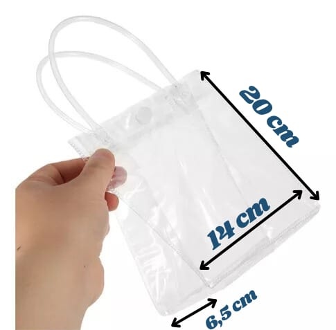 BOLSA TRANSP RECTANGULAR