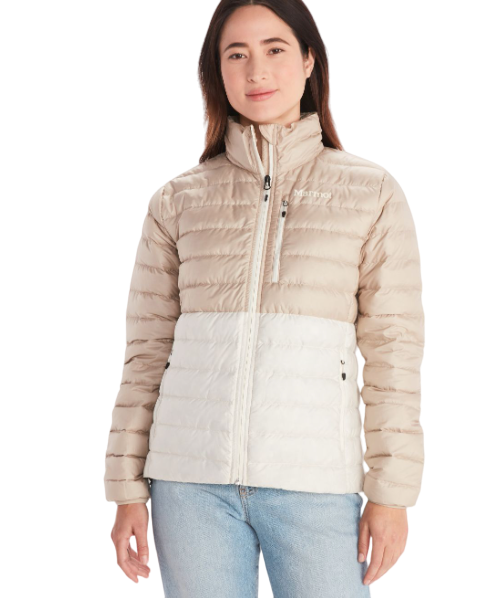 Chaqueta De Pluma Mujer Marmot Highlander Down - Color: Beige