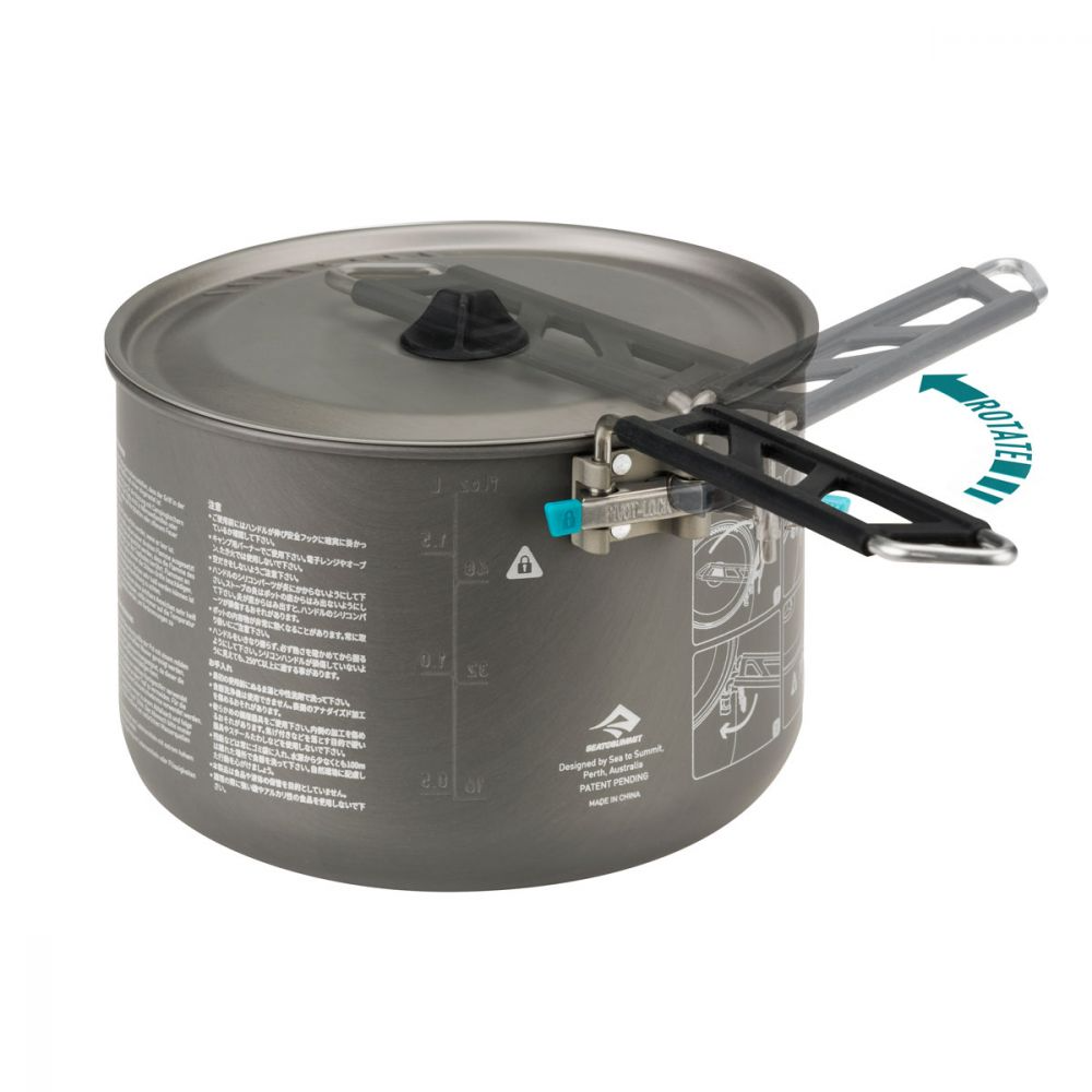 Miniatura Olla de Aluminio Alpha Pot 1.9L -