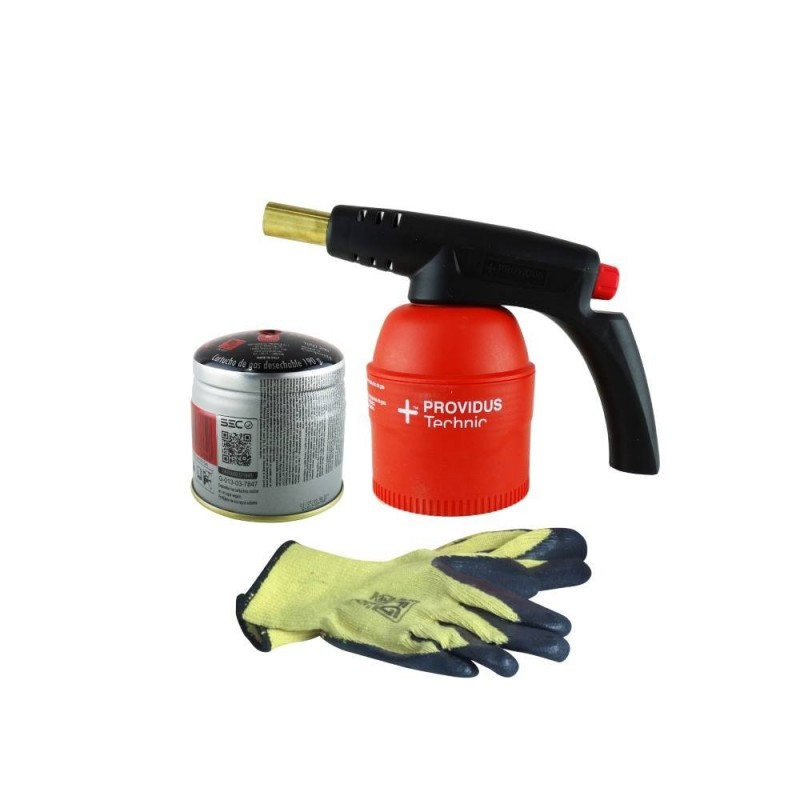 Kit Soplete Pg800 + 1 Gas + Guante -