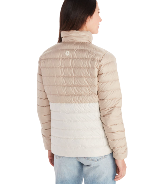 Miniatura Chaqueta De Pluma Mujer Marmot Highlander Down - Color: Beige