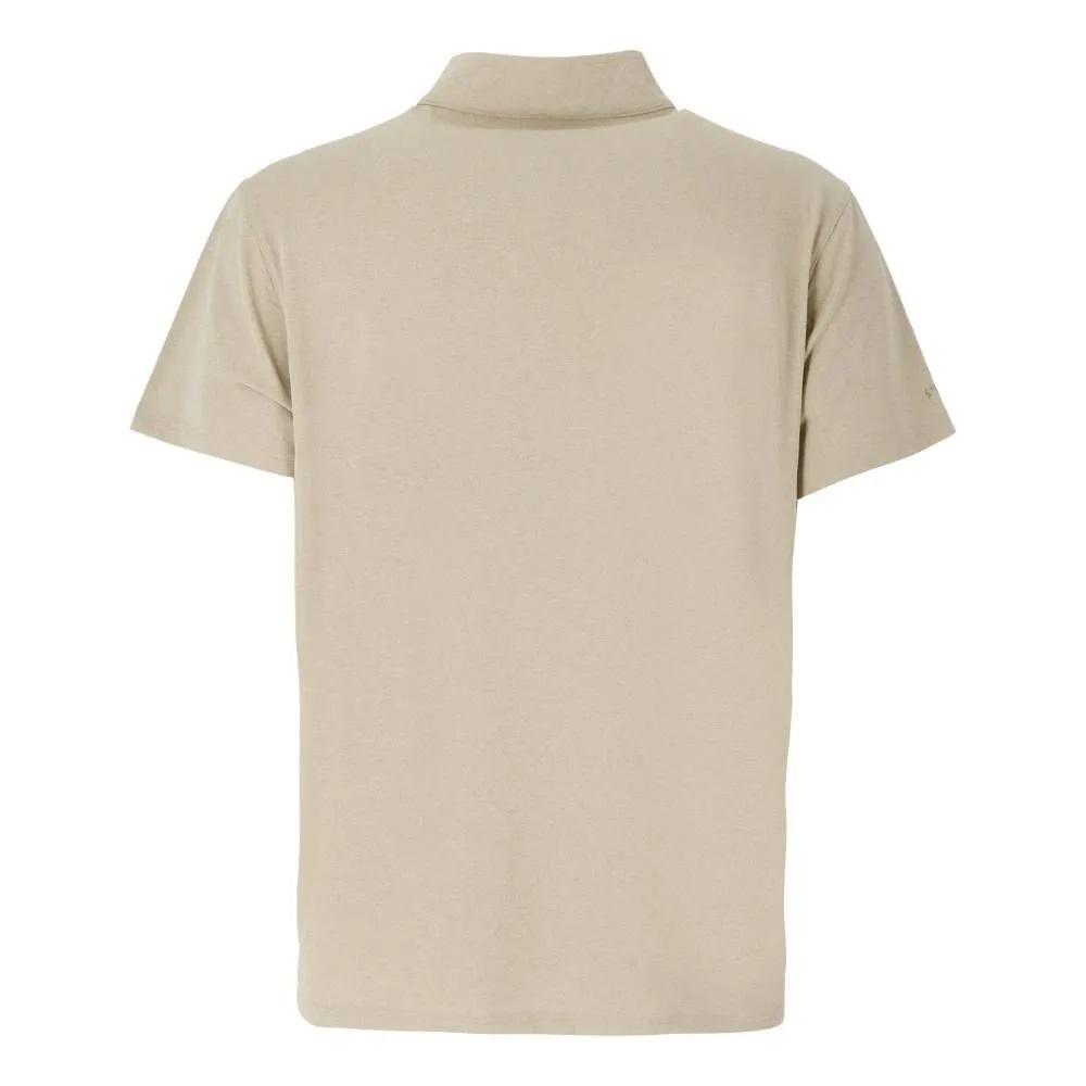 Polera Cuello Alto Manga Corta Mero Hombre - Color: Beige