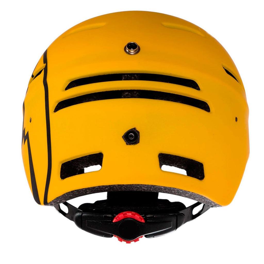 Casco Combinado Unisex - Color: Amarillo