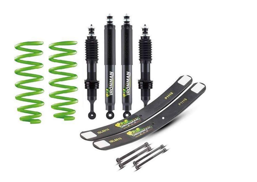 Kit De Suspension Foamcell Pro (Con Add A Leaf) - Color: Verde Negro