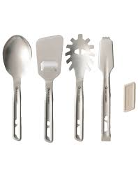 Detour Stainless Steel Utensil Set - [4 Piece]
