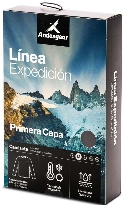 Miniatura Primera Capa Hombre Expedicion Top - Color: BLack