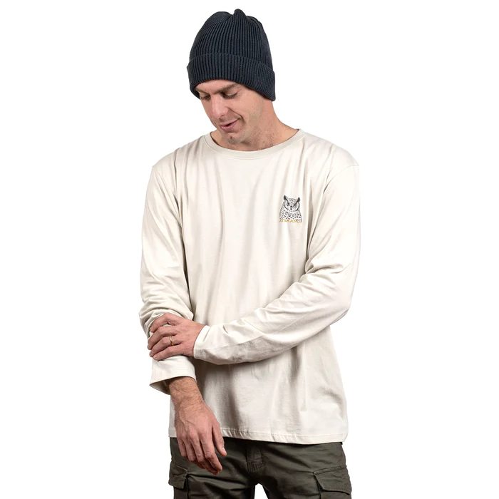 Polera Manga Larga Tucúquere - Color: Beige Tucuquere