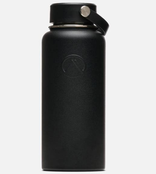 Botella Light Steel Wide Top Bottle 950ml - Color: Negro