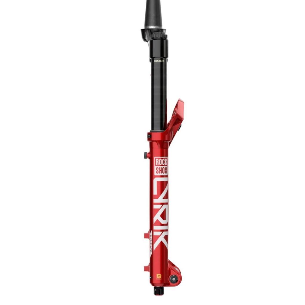 Horquilla Lyrik Ultimate D2 Rc2 Tapered 27.5 Boost 44Os - Color: Negro/Rojo