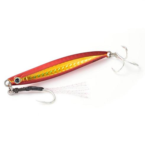 Miniatura Jig Metal Effect Stay Fall 30g - Color: Marrón Dorado