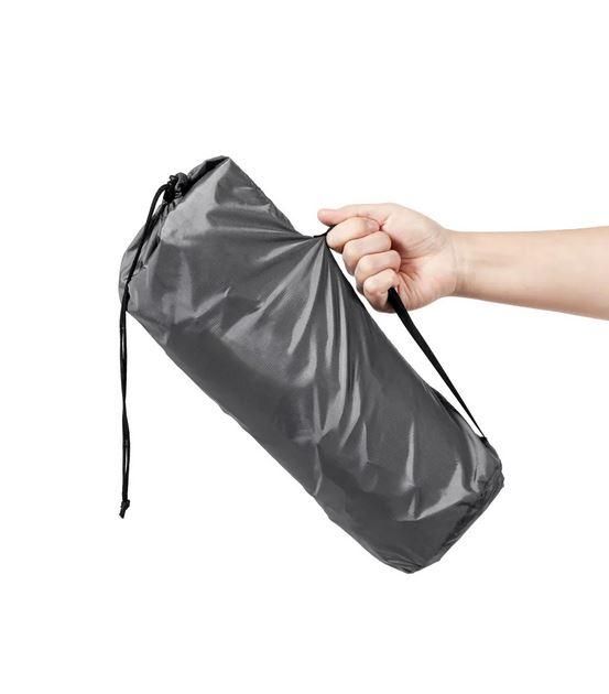 Colchon Inflable Feather Doble Grafito  - Color: Gris Oscuro