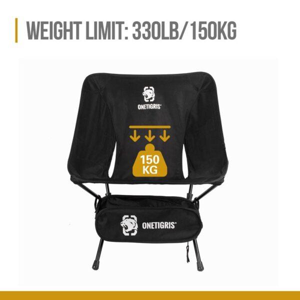 Miniatura Silla de Camping Chair 02 - Color: Negro