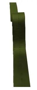 Cinta tubular 25 mm Nylon 18 Kn X Metro - Color: Verde Militar