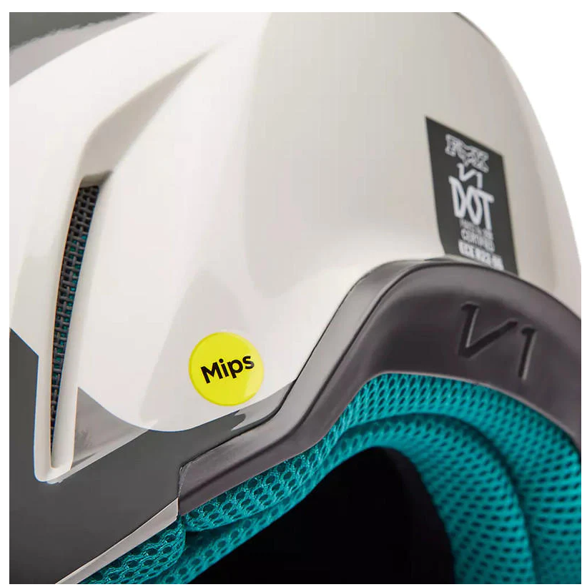 Miniatura Casco Moto V1 Horyzn  - Color: Gris-Negro-Amarillo