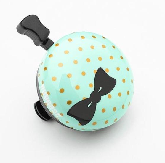 Miniatura Campanilla Bicicleta Brass - Color: Celeste