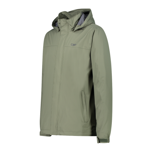 Miniatura Chaqueta Hombre Impermeable Snaps Hood 39X7367 - Color: Torba