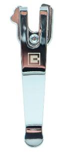 Miniatura SwissQlip - Clip de bolsillo para navaja suiza - Color: Plateado