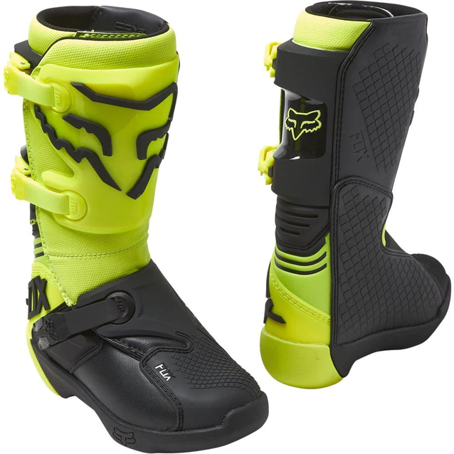 Botas Moto Niño Comp  -