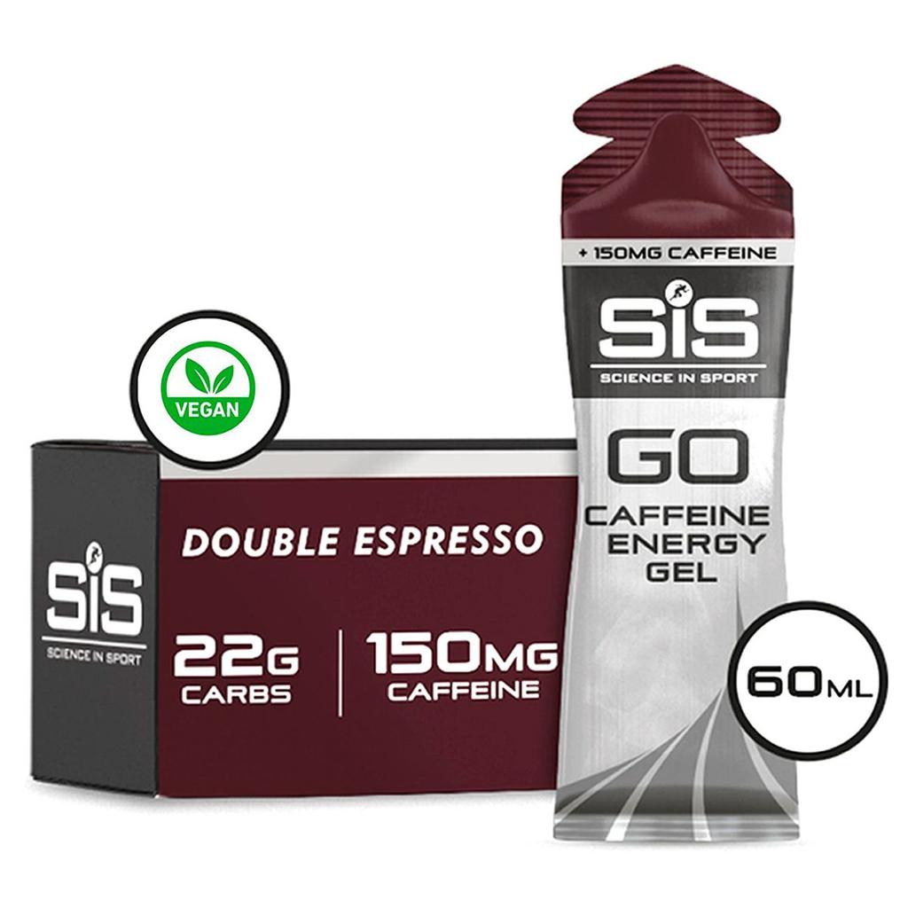 Caja Gel GO + Cafeína Doble Espresso 60ml 30U