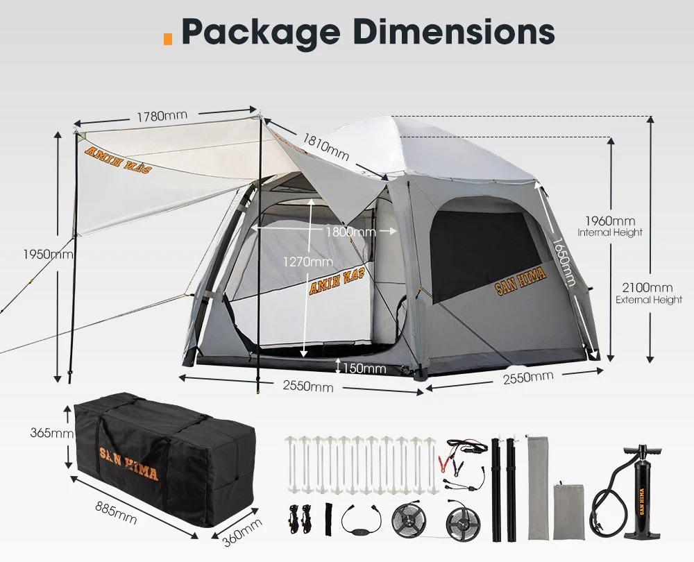 Miniatura Carpa Inflable 4 Personas -