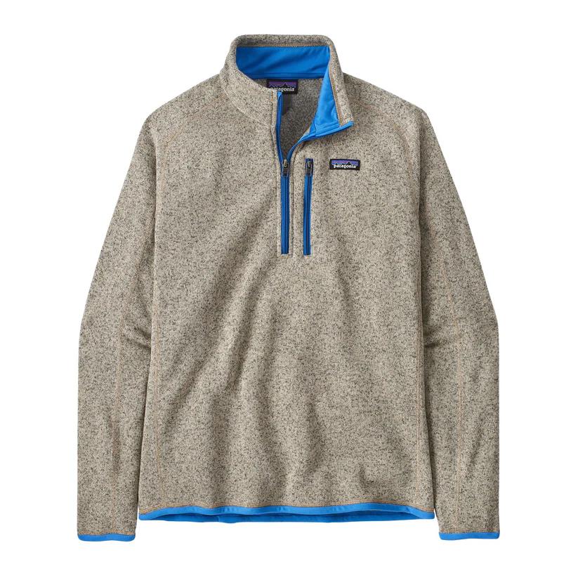 Polar Hombre Better Sweater 1/4-Zip Fleece - Color: Gris Claro