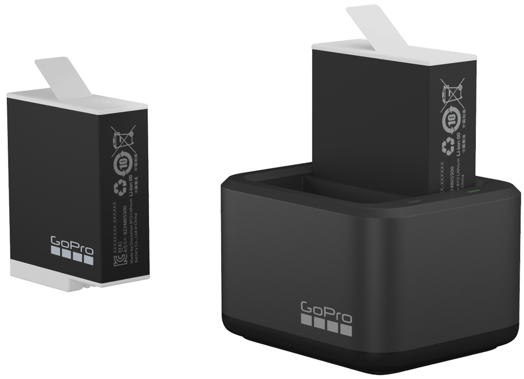 Cargador Dual + Dos Baterias Enduro -