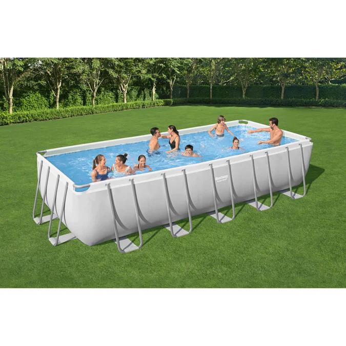 Miniatura Piscina Rectangular Filtro+Accesorio 6.40X2.74X1.32M -