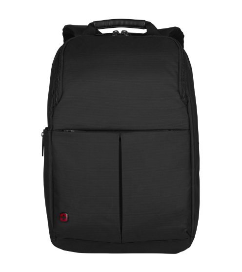 Mochila Para Laptop De 14 Con Bolsillo Para Tablet - Color: Negro