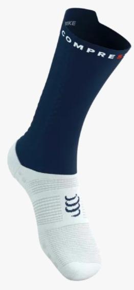 Pro Racing Socks v4.0 BIKE - Color: Azul-Blanco