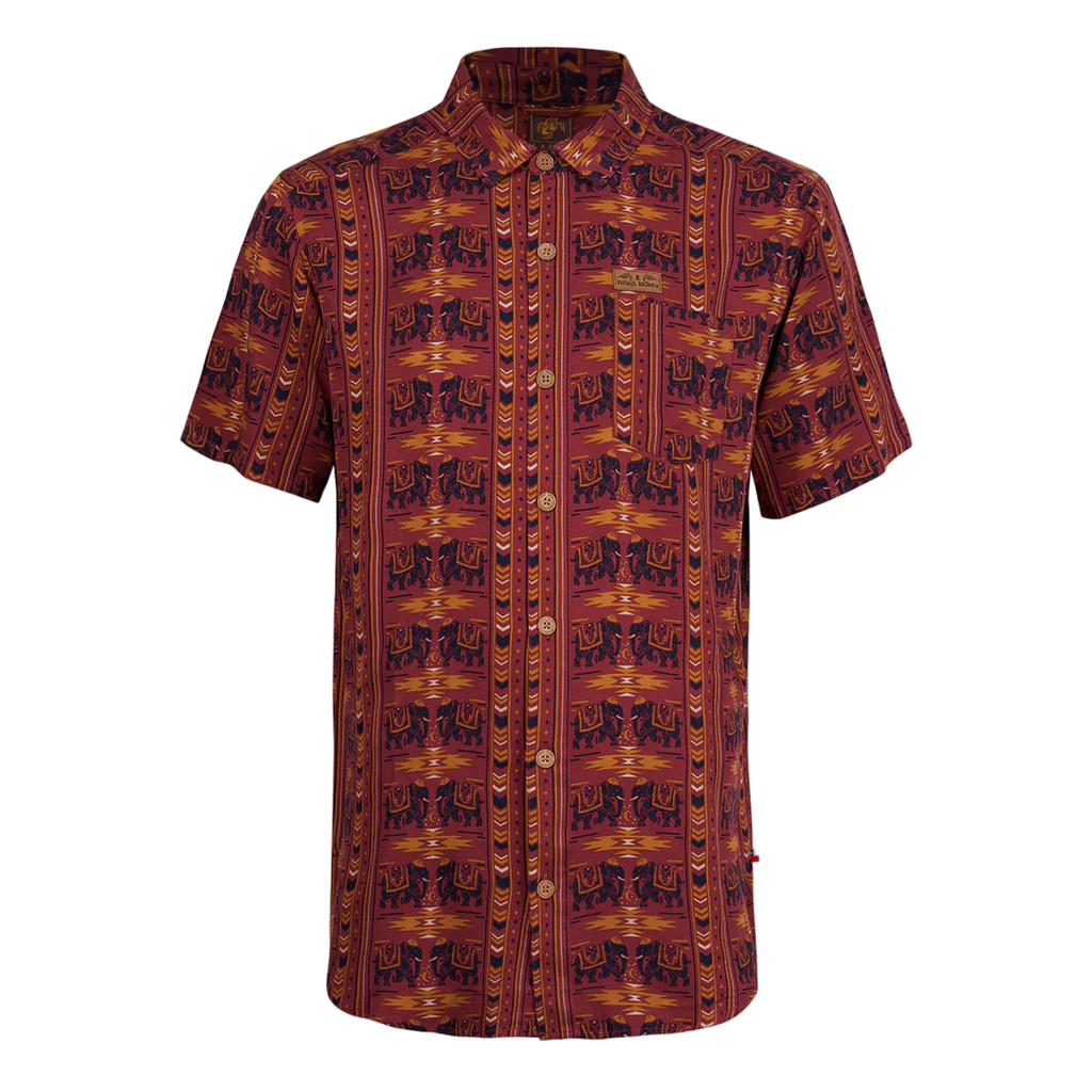 Miniatura Camisa Hombre Good Karma - Color: Ladrillo