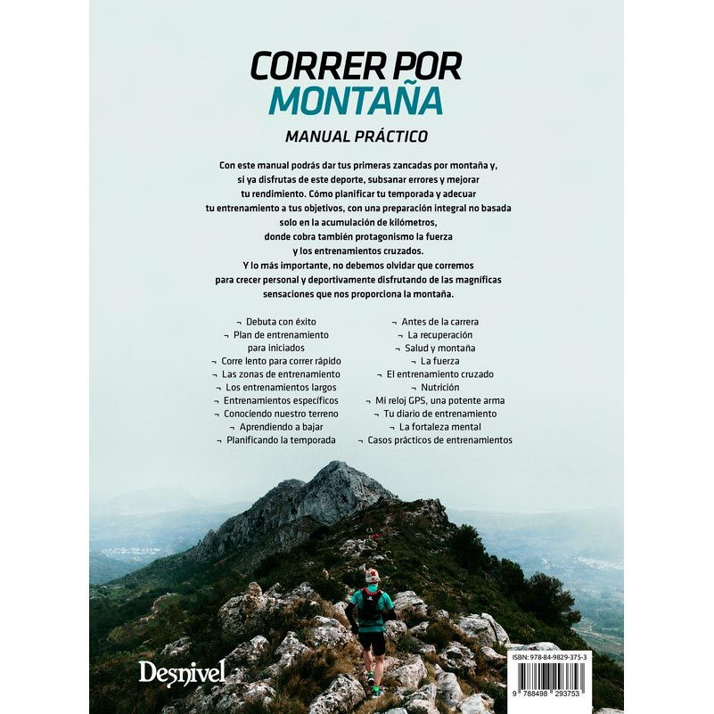 Libro Correr por Montaña. Manual Práctico -