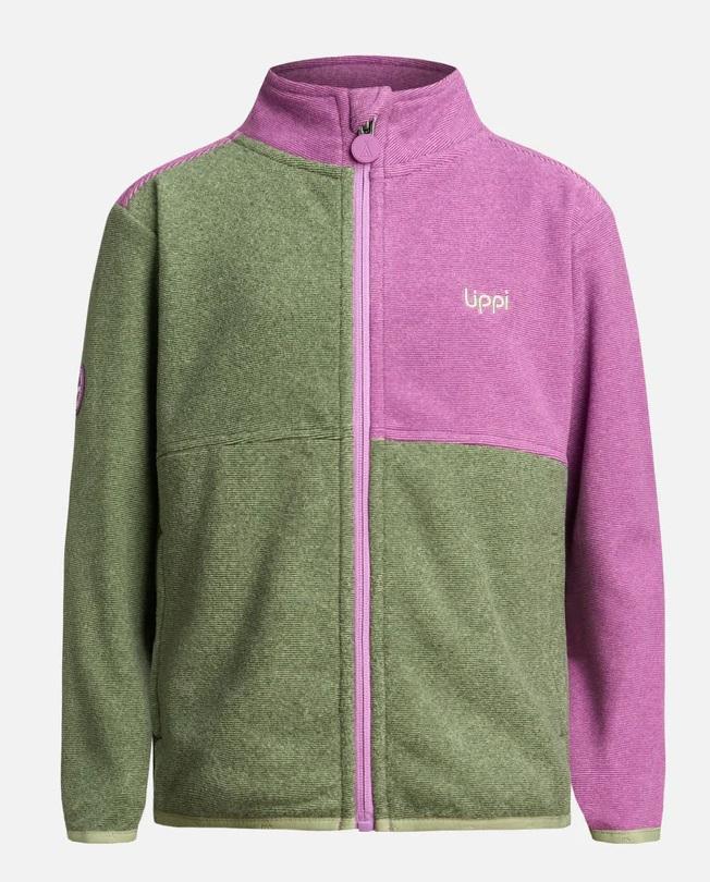 Polerón Niña Stripes Nano-F Full Zip