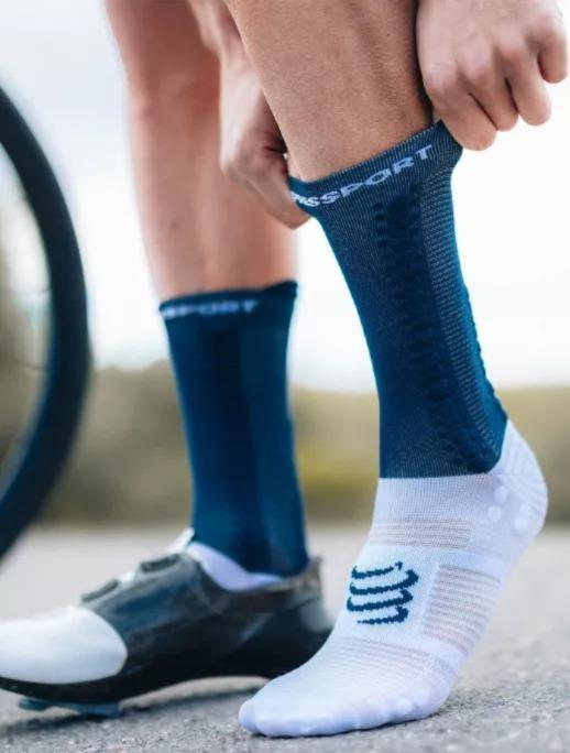 Miniatura Pro Racing Socks v4.0 BIKE - Color: Azul-Blanco