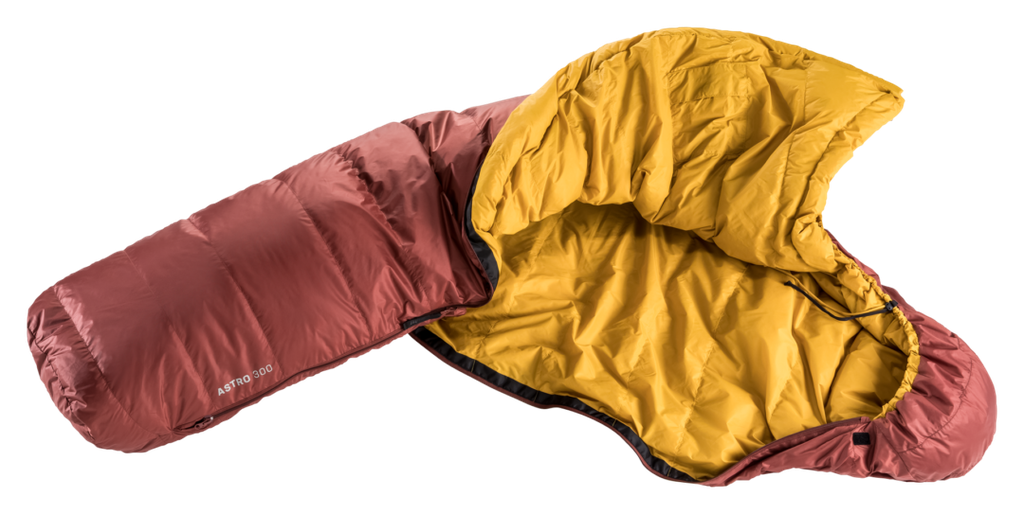 Saco De Dormir Astro 300 L + 3°c zip left Pluma -