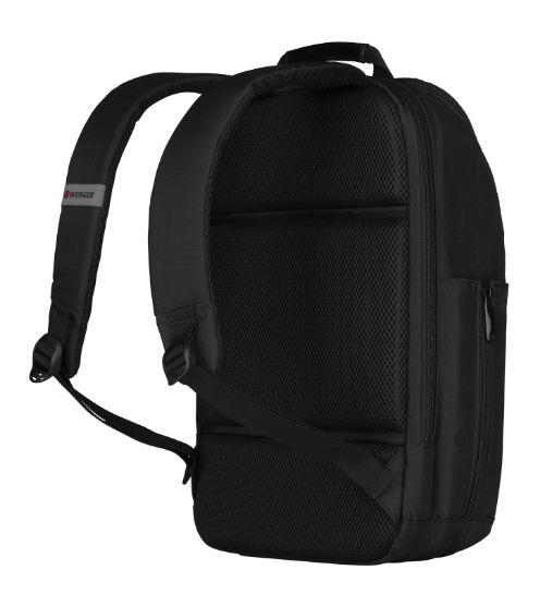 Mochila Para Laptop De 14 Con Bolsillo Para Tablet - Color: Negro