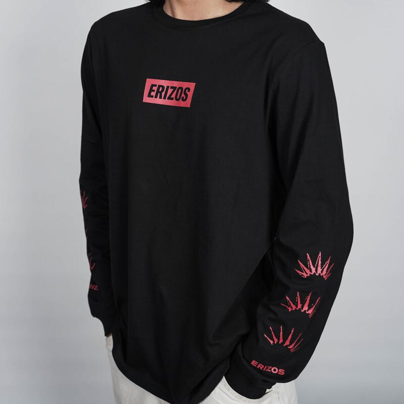 Erizos Tee LS Blood LS 2022 - Color: Red Black