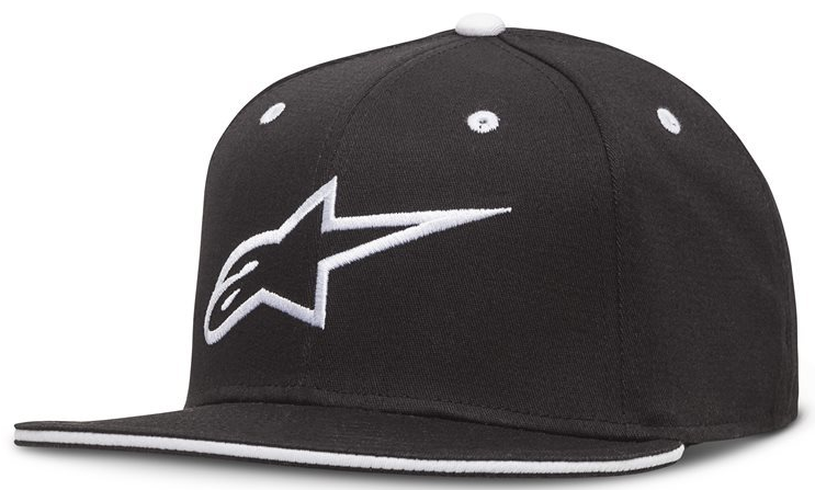 Jockey Ageless Flatbill Hat SL - Color: Negro-Blanco