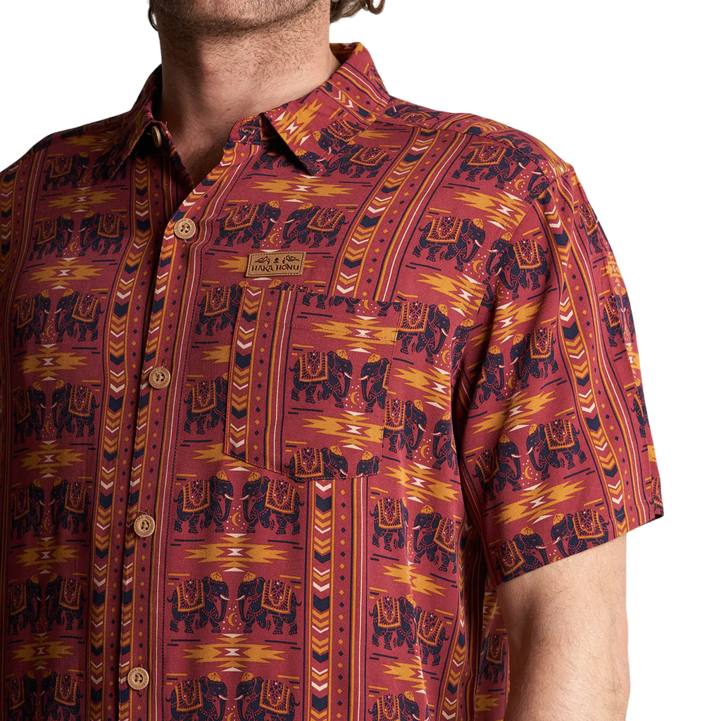 Miniatura Camisa Hombre Good Karma - Color: Ladrillo